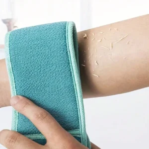 1 serviette exfoliante dos