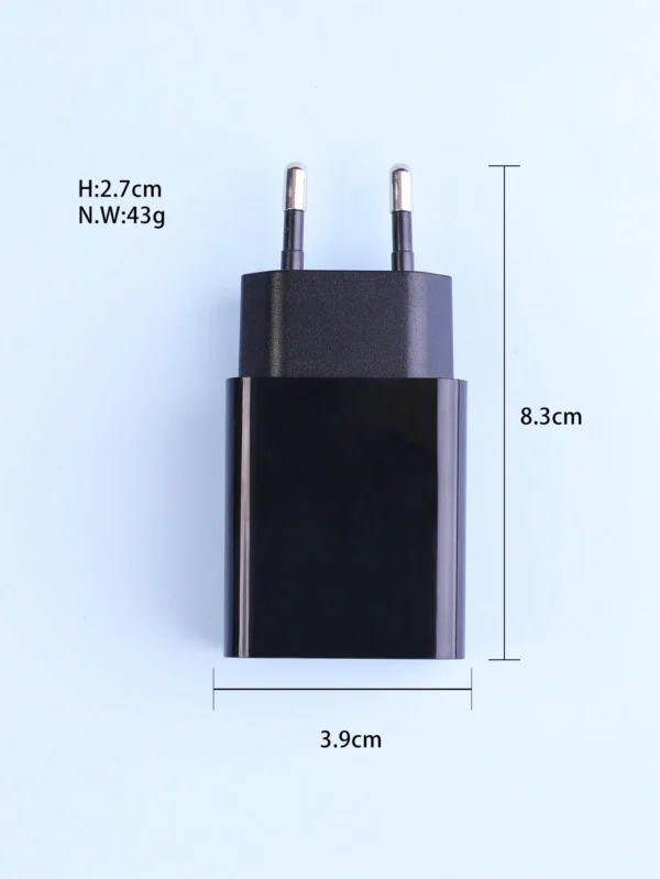 Chargeur mural double USB – Image 4