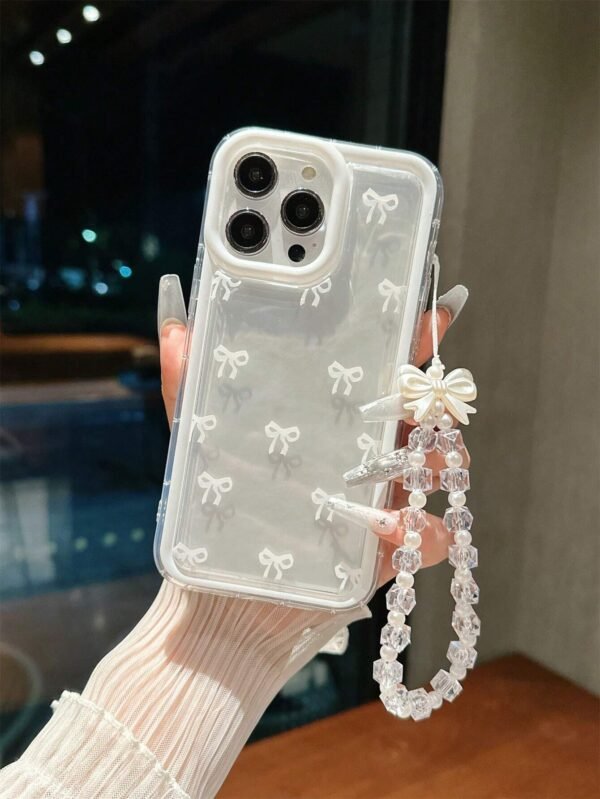 Coque Daisy motif bord Apple