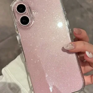 Coque pomme avec paillettes
