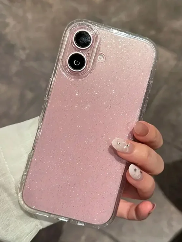 Coque pomme avec paillettes – Image 3