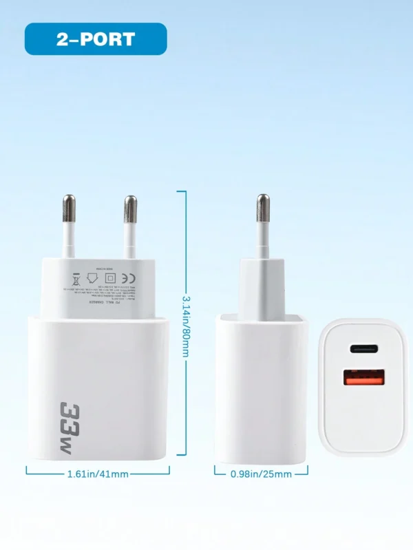 Chargeur rapide PD 33W – Image 2