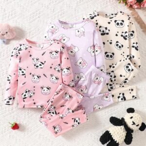 Ensemble 6 pcs animaux tricot
