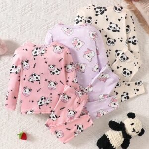 Ensemble 6 pcs animaux tricot