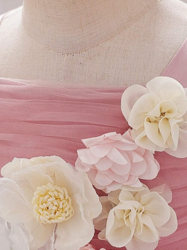 Robe mariée fleurs 3D – Image 5