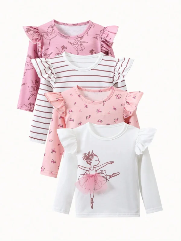 4 pcs jupes ballet tulle – Image 3