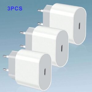 1/2/3 pcs chargeur iPhone