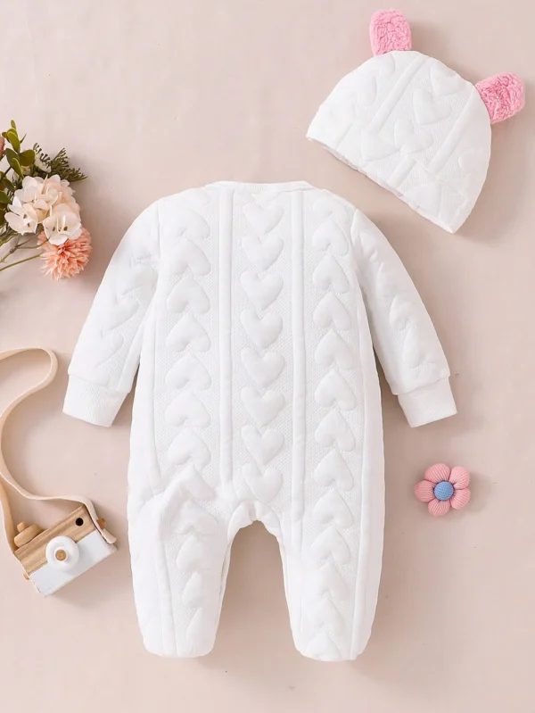 2 pcs pyjama cœur hiver – Image 2