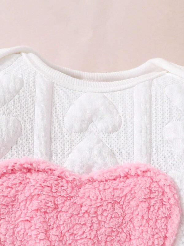 2 pcs pyjama cœur hiver – Image 3