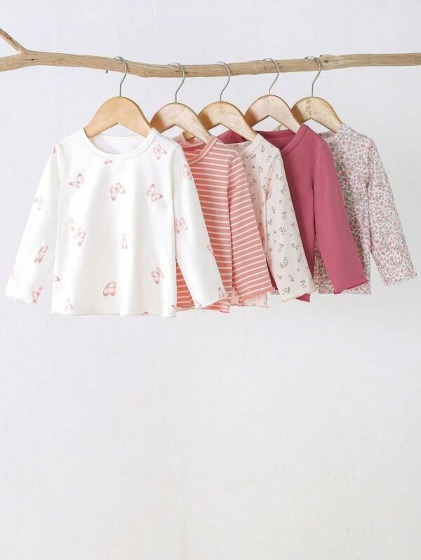 5 pcs basics manches longues