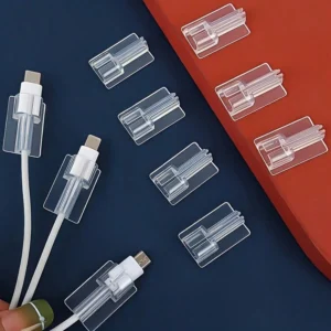 5 pcs clips câble TPU