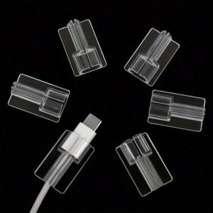 5 pcs clips câble TPU