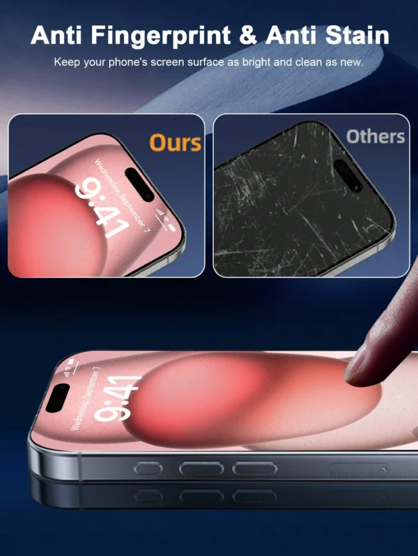 3 pièces verre trempé iPhone – Image 4