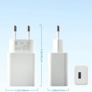 Adaptateur secteur USB 2.4A