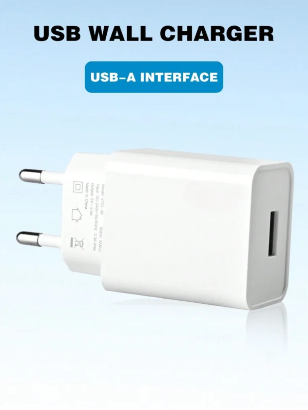 Adaptateur secteur USB 2.4A