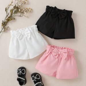 3 pcs shorts décontractés été