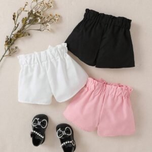 3 pcs shorts décontractés été