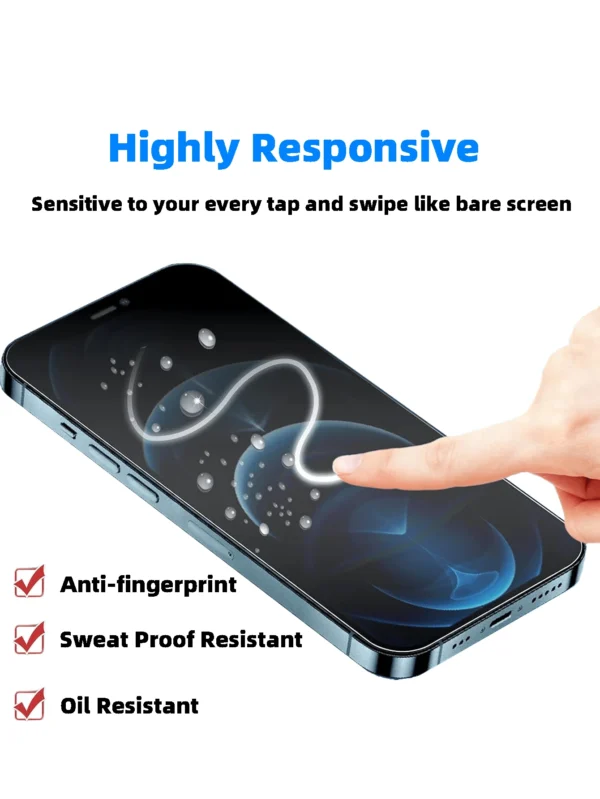 4 pcs verre espion iPhone – Image 5
