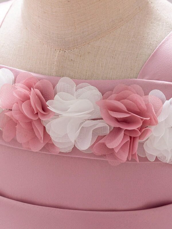 Robe princesse tutu fleurie – Image 5