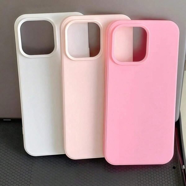 Coque silicone unie mate 3 pcs – Image 7