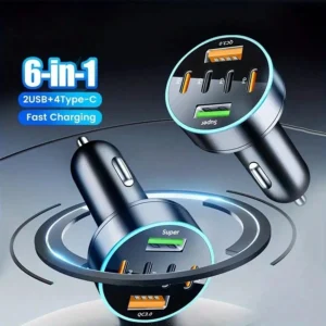 Chargeur voiture OLAF 6 ports
