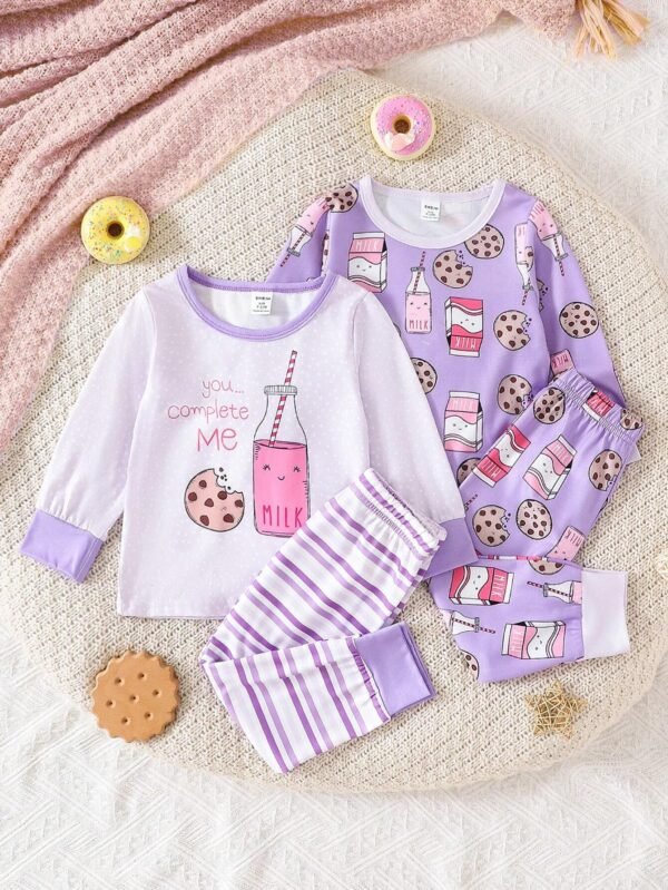 2 pcs pyjama mignon bébé