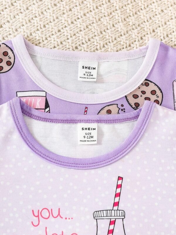 2 pcs pyjama mignon bébé – Image 7