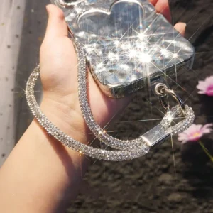 Dragonne strass luxe brillant