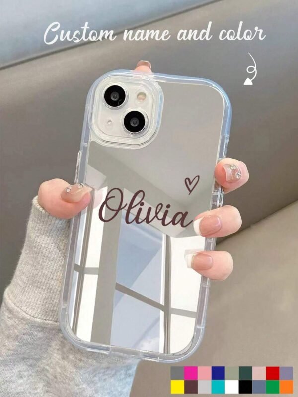 Coque personnalisée cœur rouge – Image 3