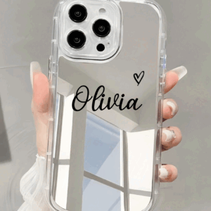 Coque personnalisée cœur rouge