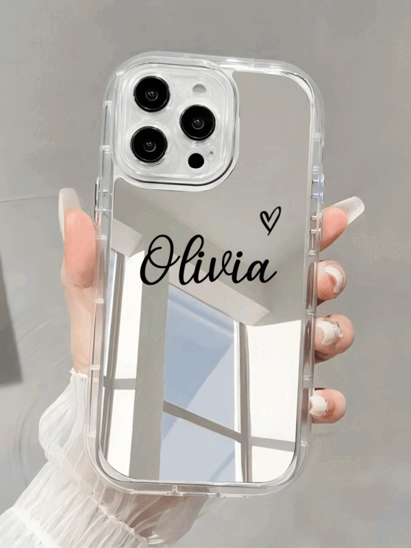 Coque personnalisée cœur rouge – Image 2
