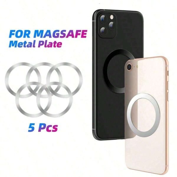 5 pcs plaques magnétiques Magsafe