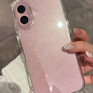 Coque pomme avec paillettes
