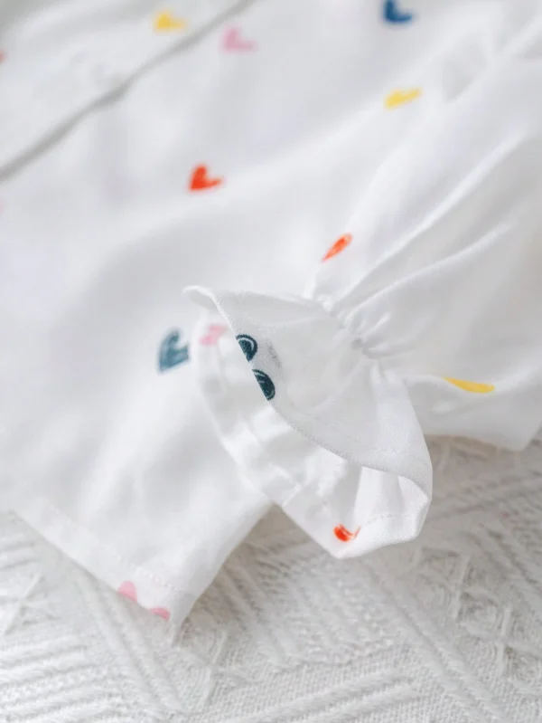 Chemise manches longues cœur – Image 5