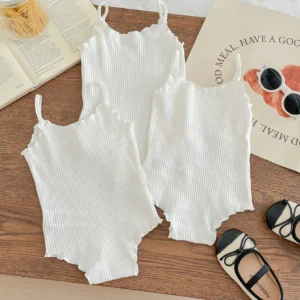 3 pcs barboteuse tricot uni