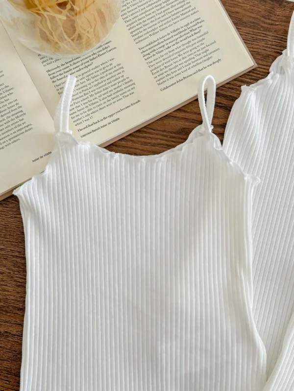 3 pcs barboteuse tricot uni – Image 4