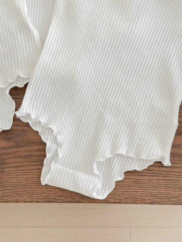 3 pcs barboteuse tricot uni – Image 5