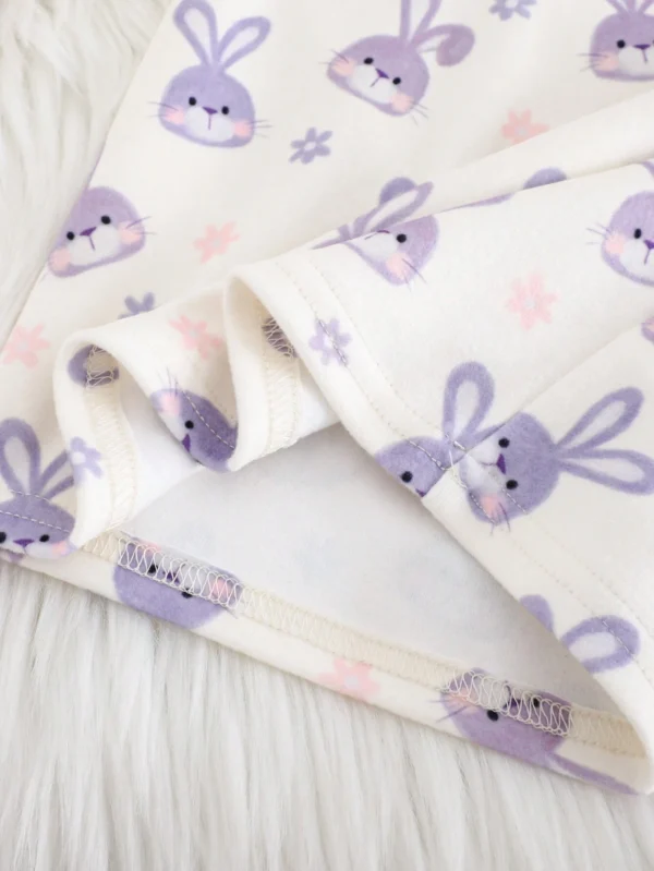 Ensemble 2 pcs lapin contrasté – Image 3