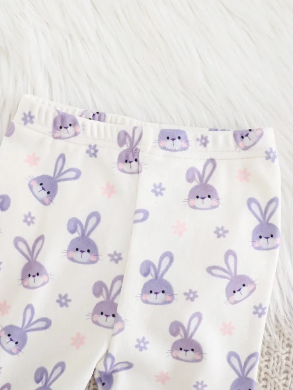 Ensemble 2 pcs lapin contrasté – Image 7