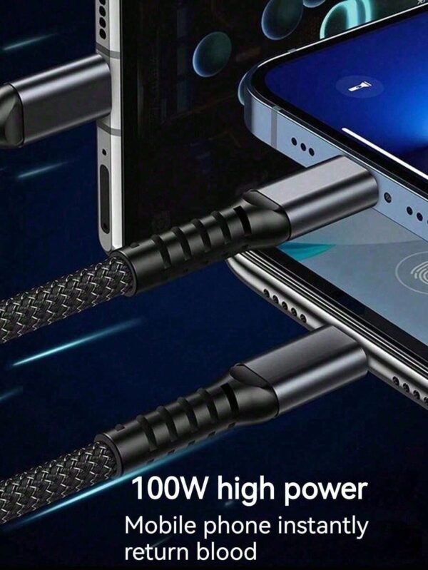 Câble 3 en 1 100W – Image 2