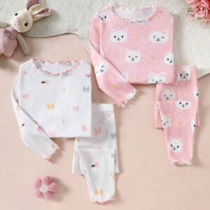 4 pcs pyjama chat doux