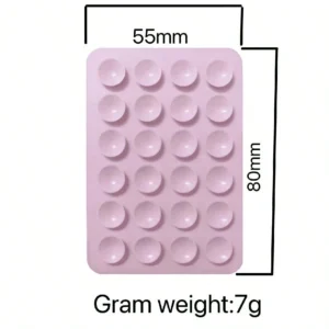 24 pcs ventouses silicone tel