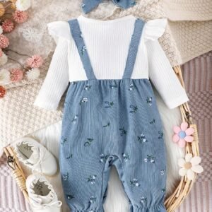 3 pcs combinaison patchwork