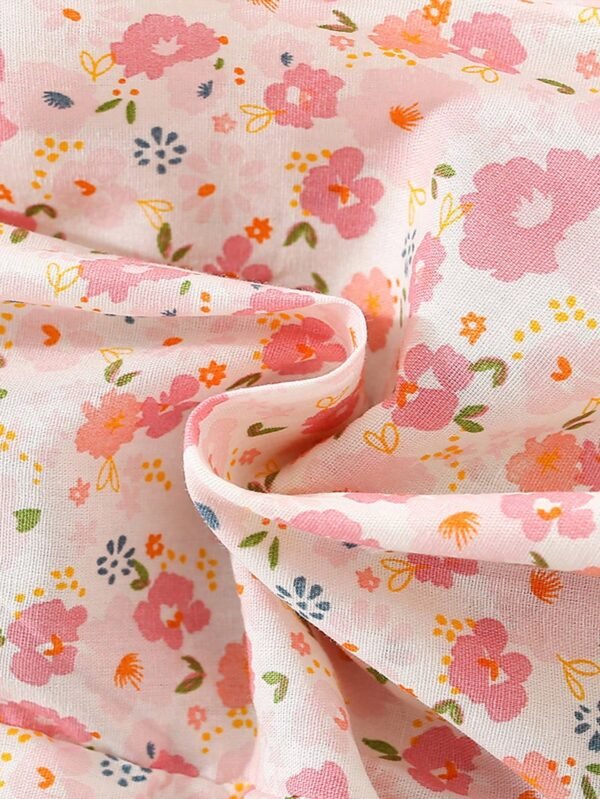 Robe été nœud fleuri – Image 6