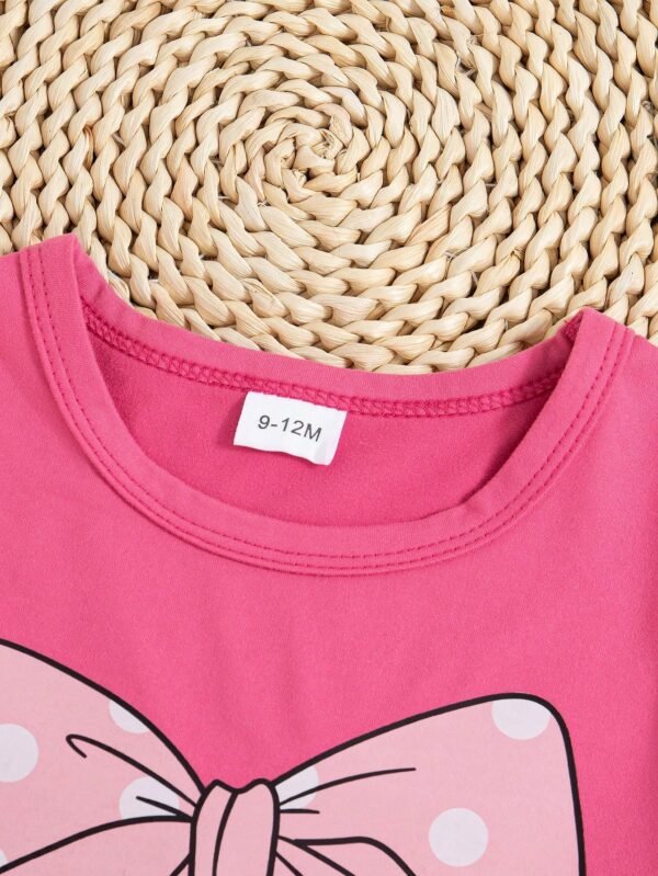3 pcs set t-shirts lettres graphiques – Image 9