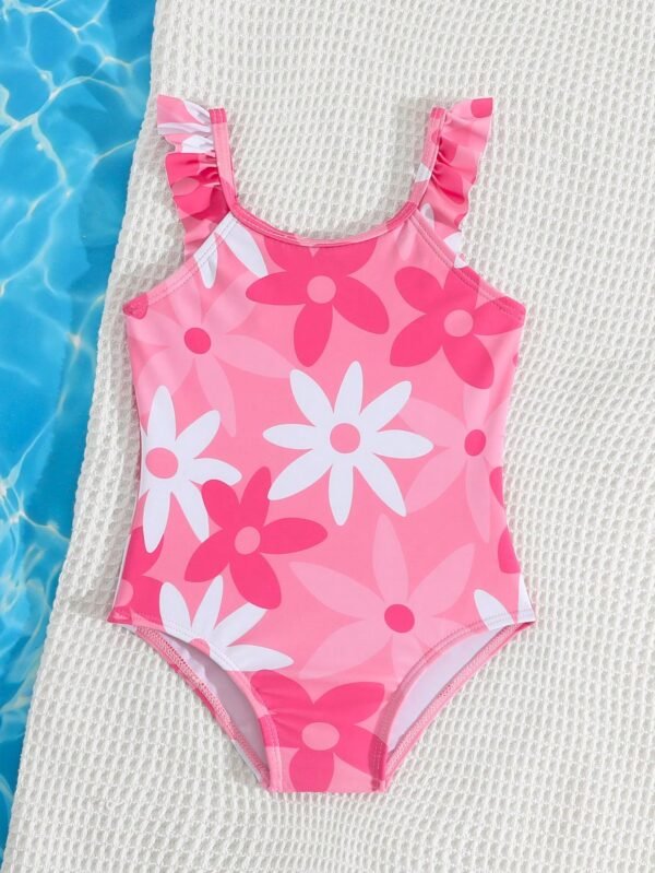 Maillot bain volants floral – Image 3