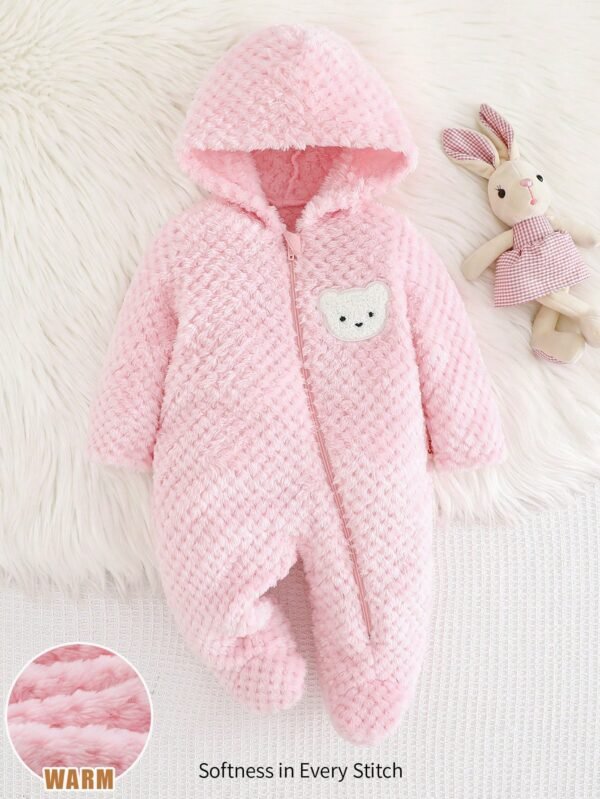 Ensemble 2 pcs ourson molleton