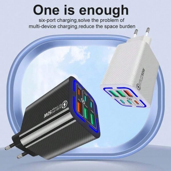 Chargeur 50W 6 ports – Image 8