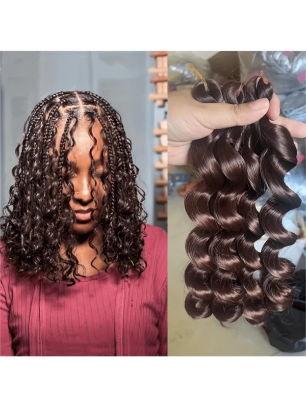 Extensions synthétiques bouclées 16