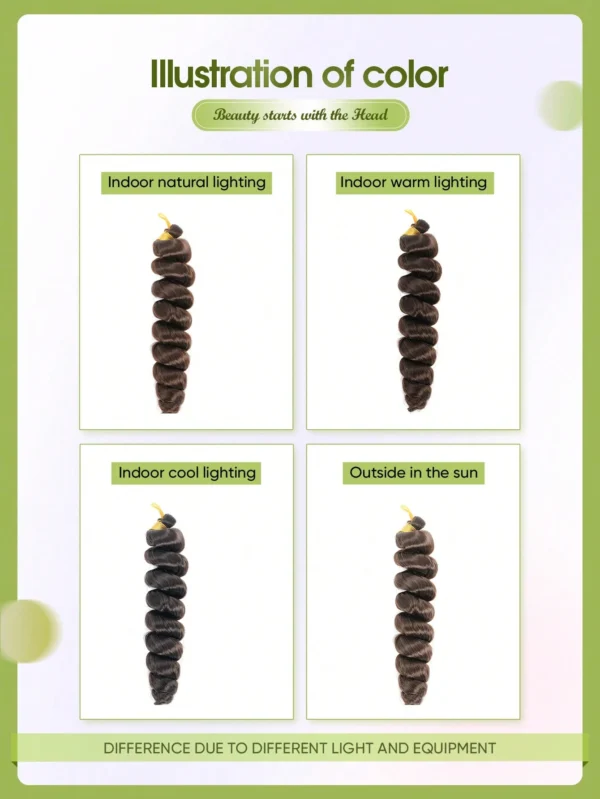 Extensions synthétiques bouclées 16 – Image 7